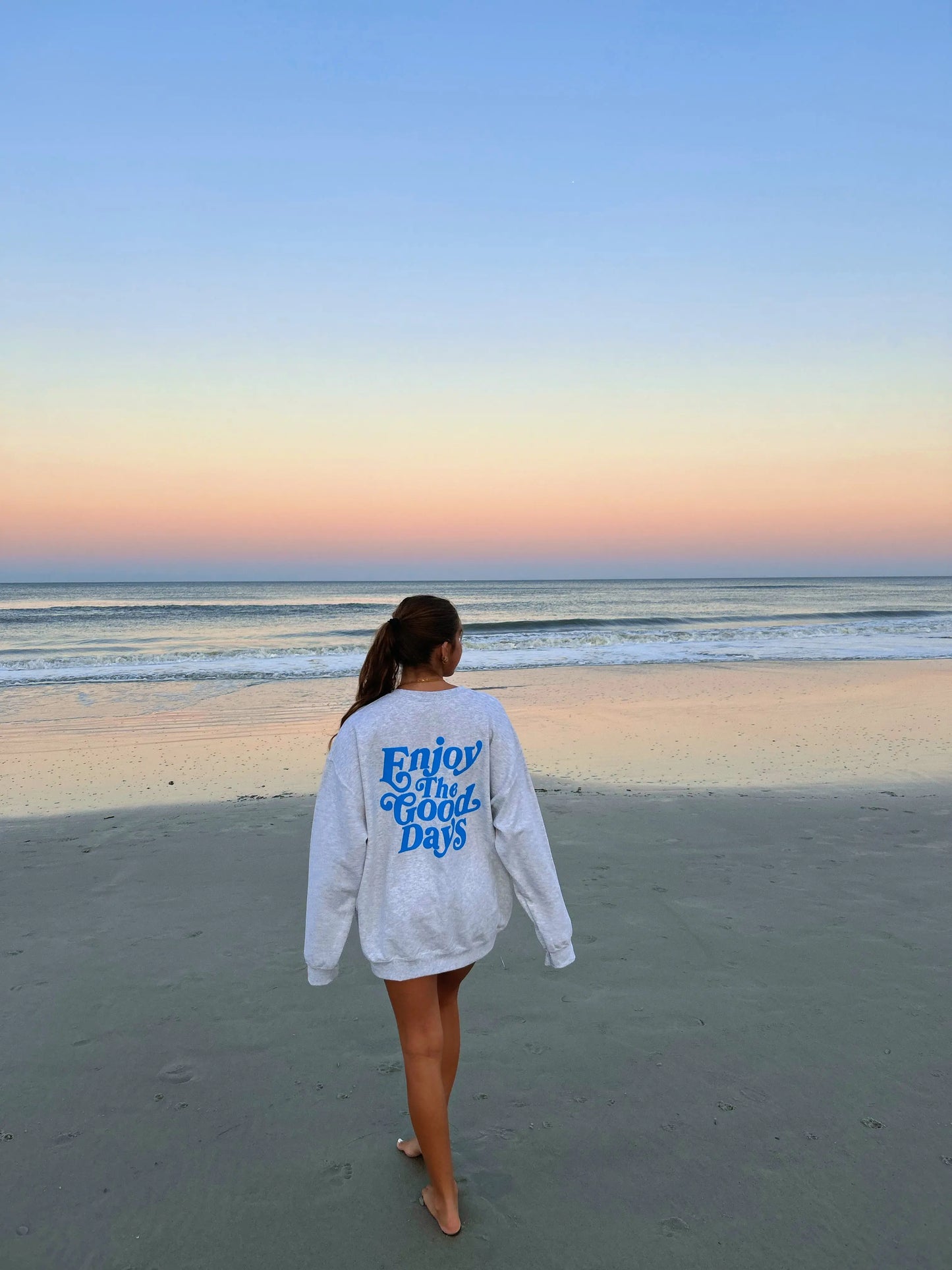 ENJOY THE GOOD DAYS CREWNECK Jewels Kennedy Designs