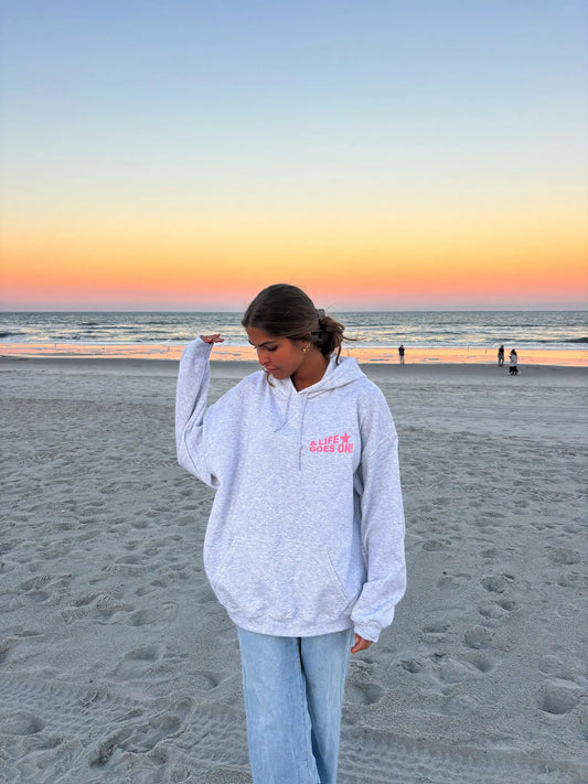 & LIFE GOES ON HOODIE Jewels Kennedy Designs