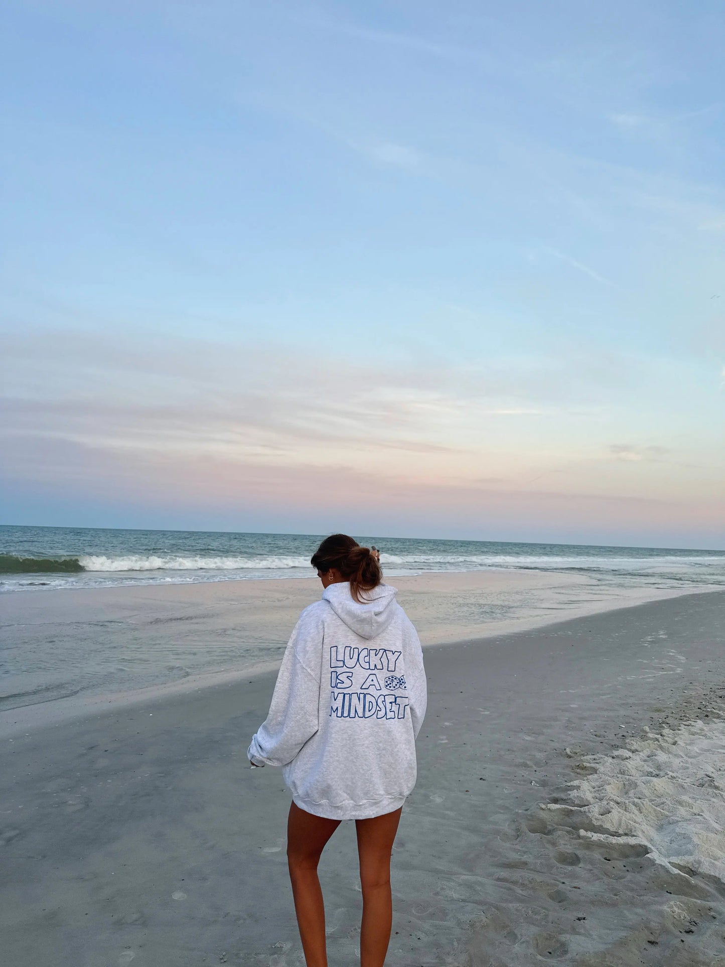 LUCKY IS A MINDSET HOODIE Jewels Kennedy Designs