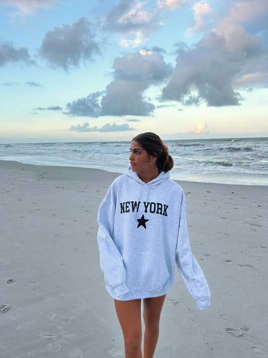 NEW YORK STAR HOODIE Jewels Kennedy Designs