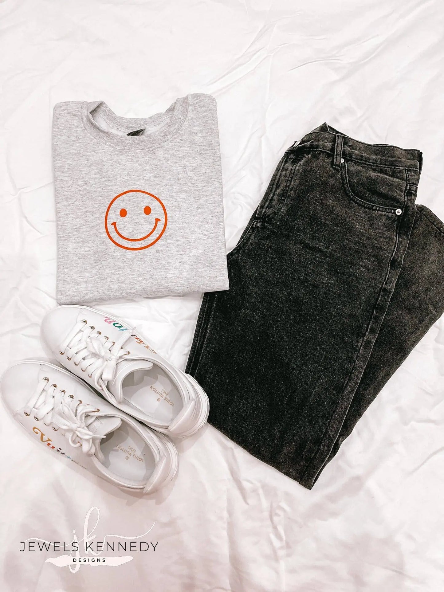Smile Crewneck - JEWELS KENNEDY DESIGNS