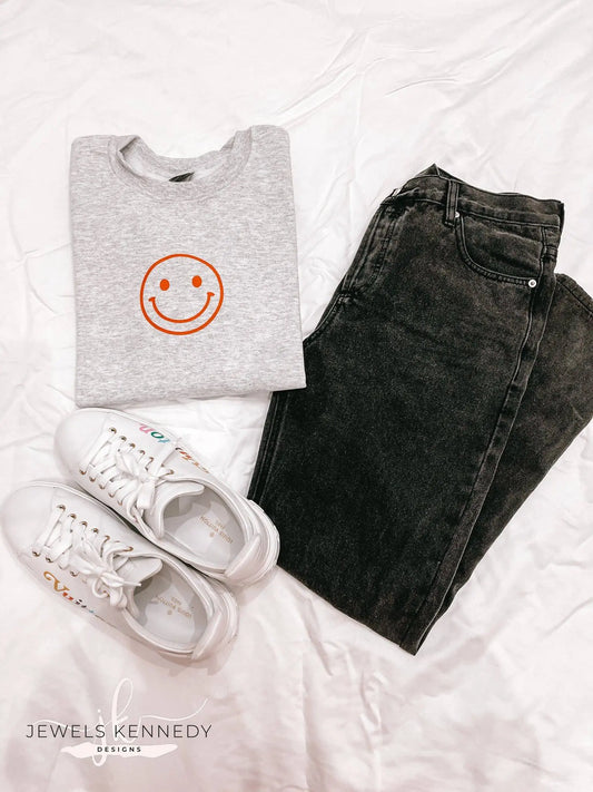 Smile Crewneck - JEWELS KENNEDY DESIGNS