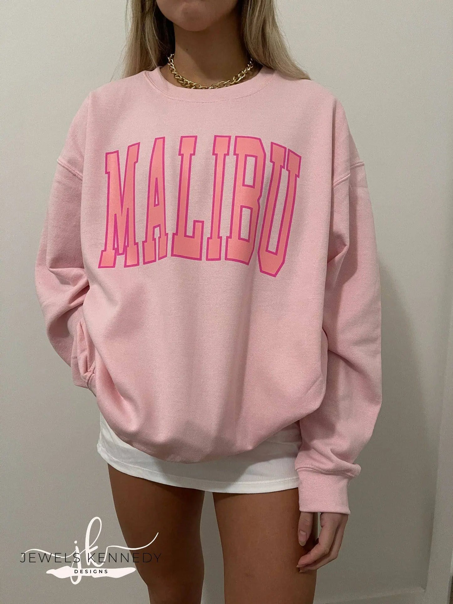 Malibu Crewneck - JEWELS KENNEDY DESIGNS