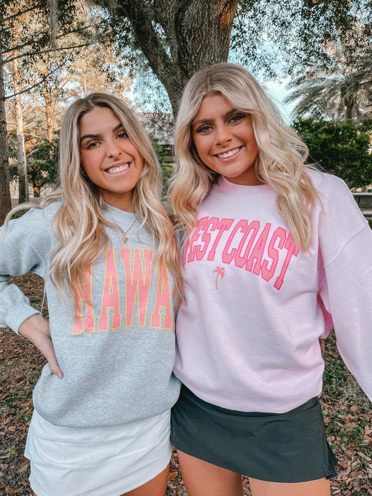 Hawaii Crewneck - JEWELS KENNEDY DESIGNS