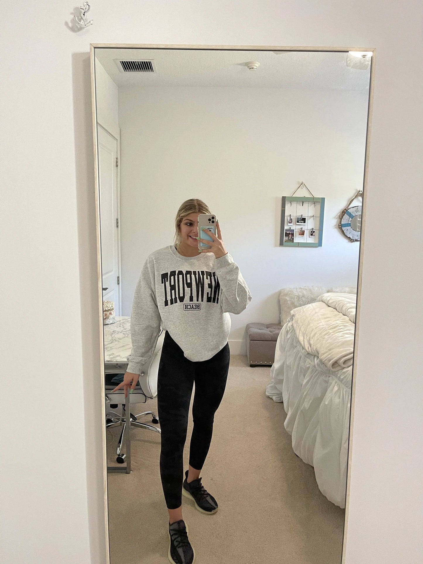 Newport Beach Crewneck - JEWELS KENNEDY DESIGNS