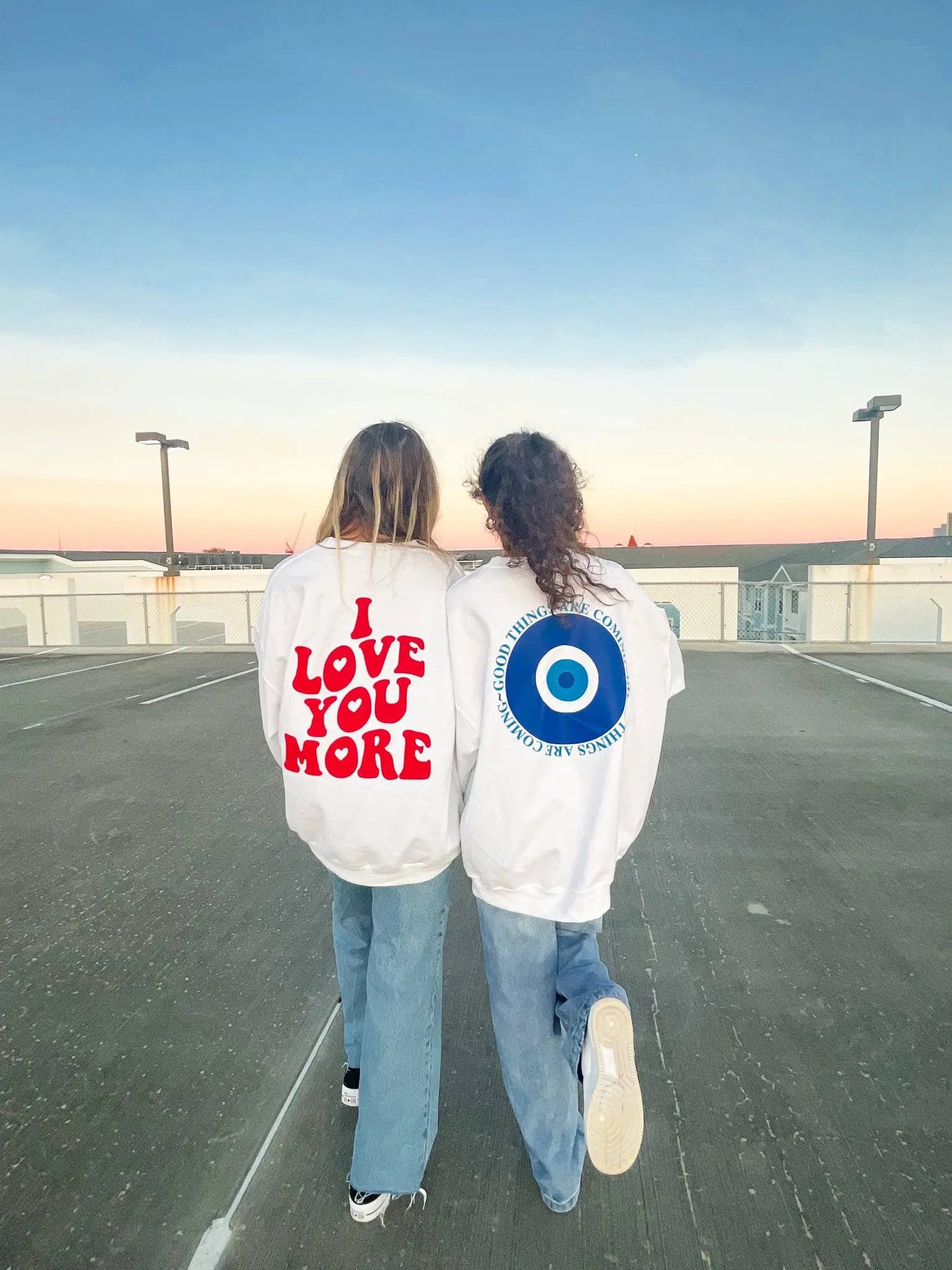 I LOVE YOU MORE CREWNECK - JEWELS KENNEDY DESIGNS