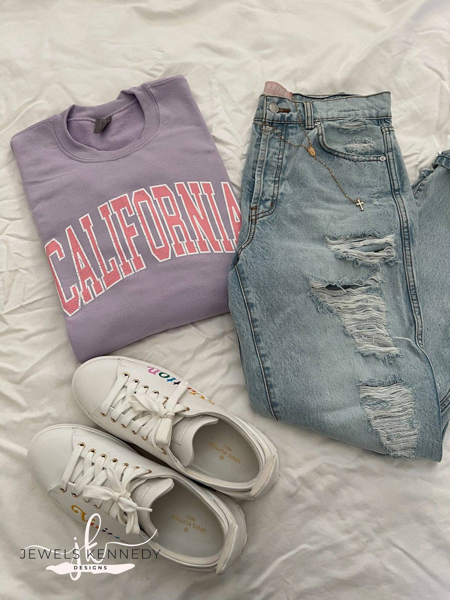California Crewneck - JEWELS KENNEDY DESIGNS
