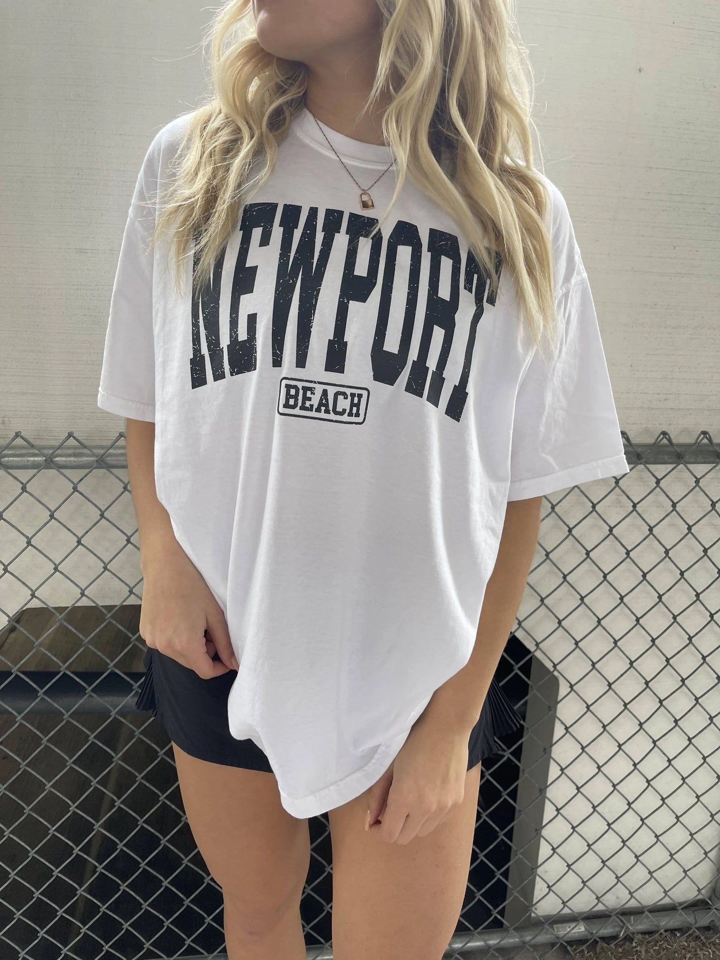 Newport Beach Comfort Colors Shirt - JEWELS KENNEDY DESIGNS