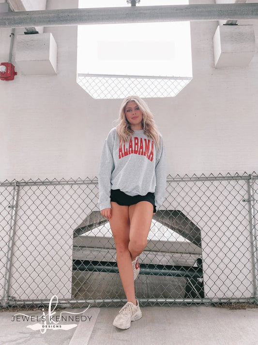 Alabama Crewneck - JEWELS KENNEDY DESIGNS