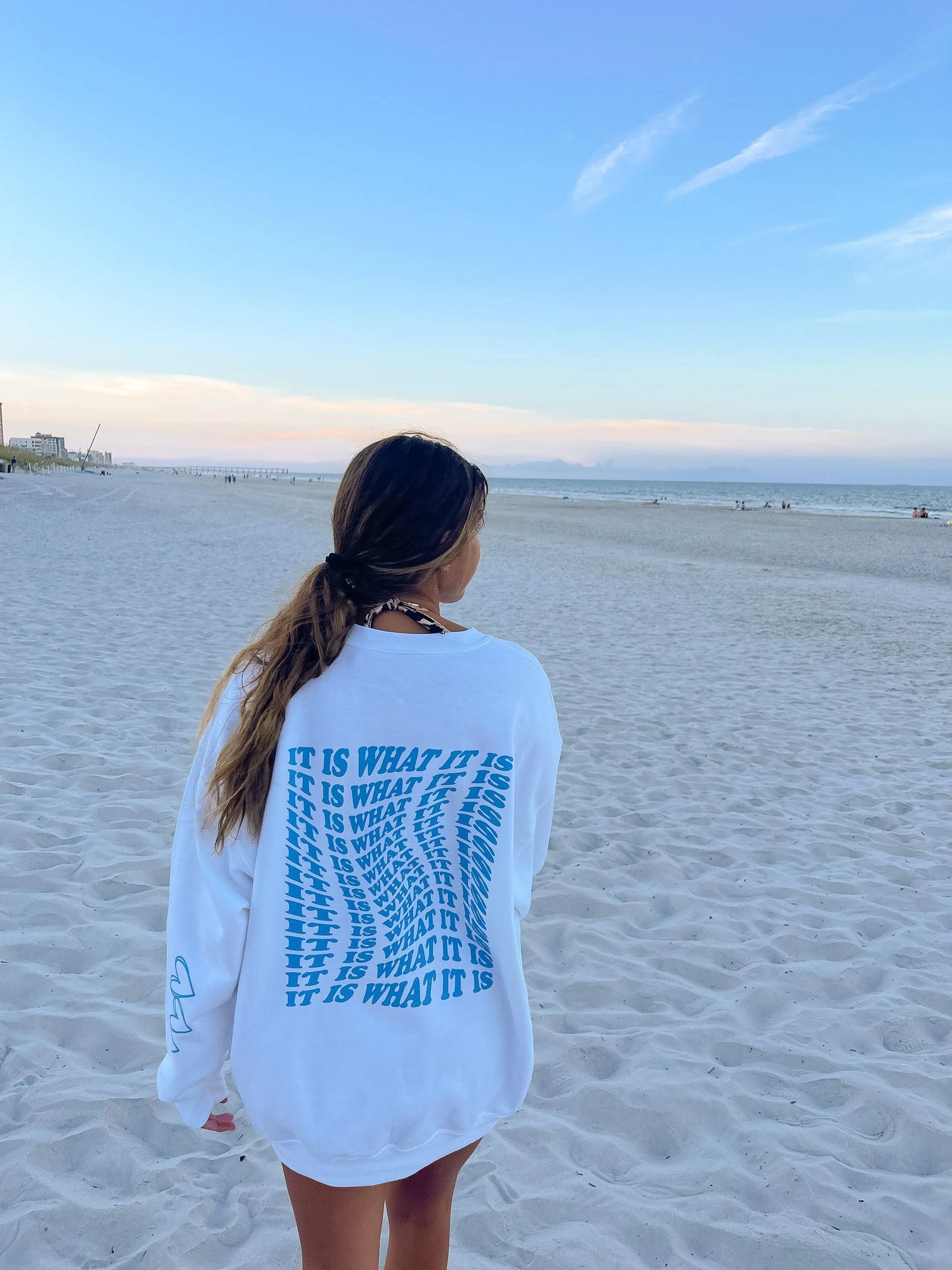 IT IS WHAT IT IS CREWNECK - Jewels Kennedy Designs