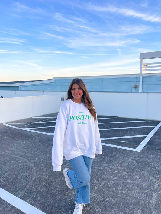 SEE THE POSITIVE CREWNECK - Jewels Kennedy Designs