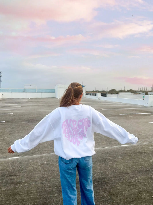 TAKE CARE OF YOURSELF CREWNECK - Jewels Kennedy Designs