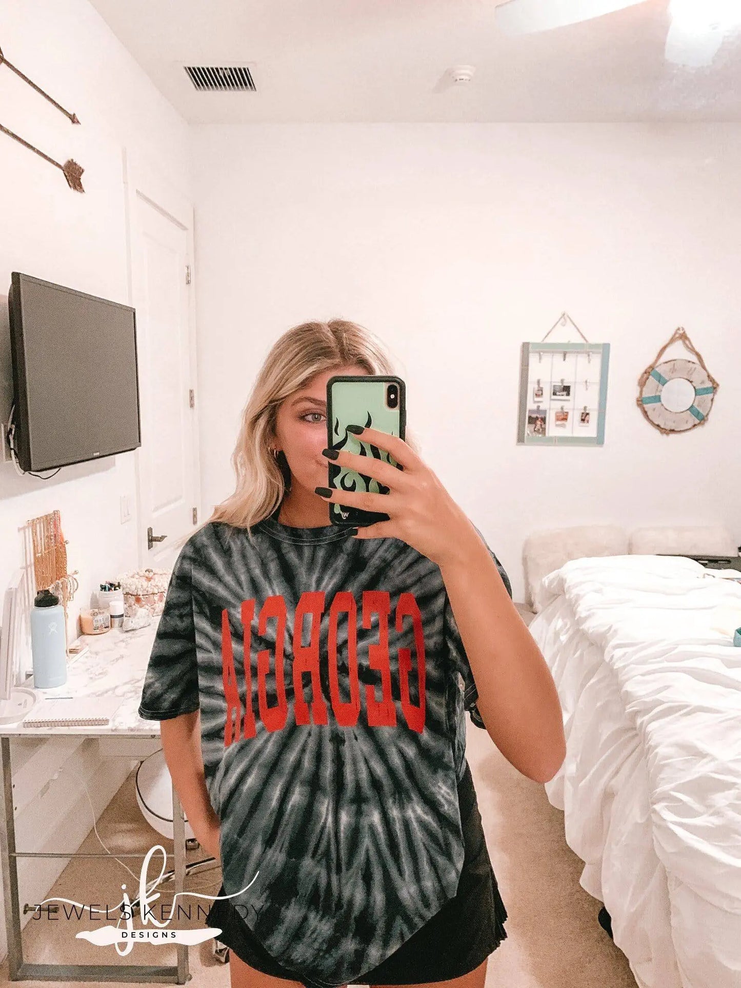 Georgia Tie Dye Shirt - JEWELS KENNEDY DESIGNS