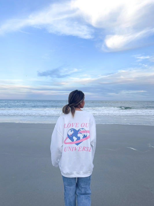 LOVE OUR UNIVERSE CREWNECK - Jewels Kennedy Designs