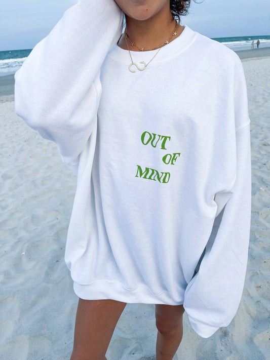 OUT OF MIND CREWNECK - JEWELS KENNEDY DESIGNS