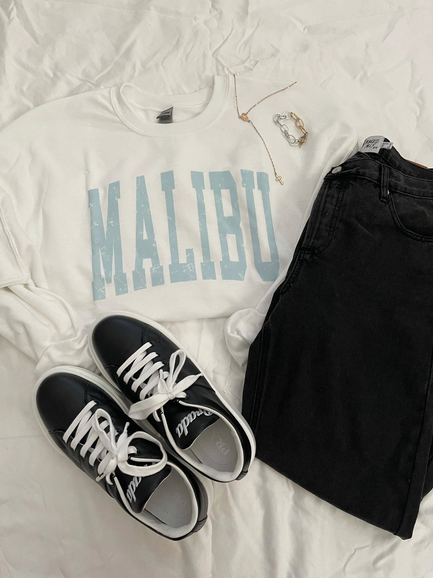 Malibu Crewneck - JEWELS KENNEDY DESIGNS