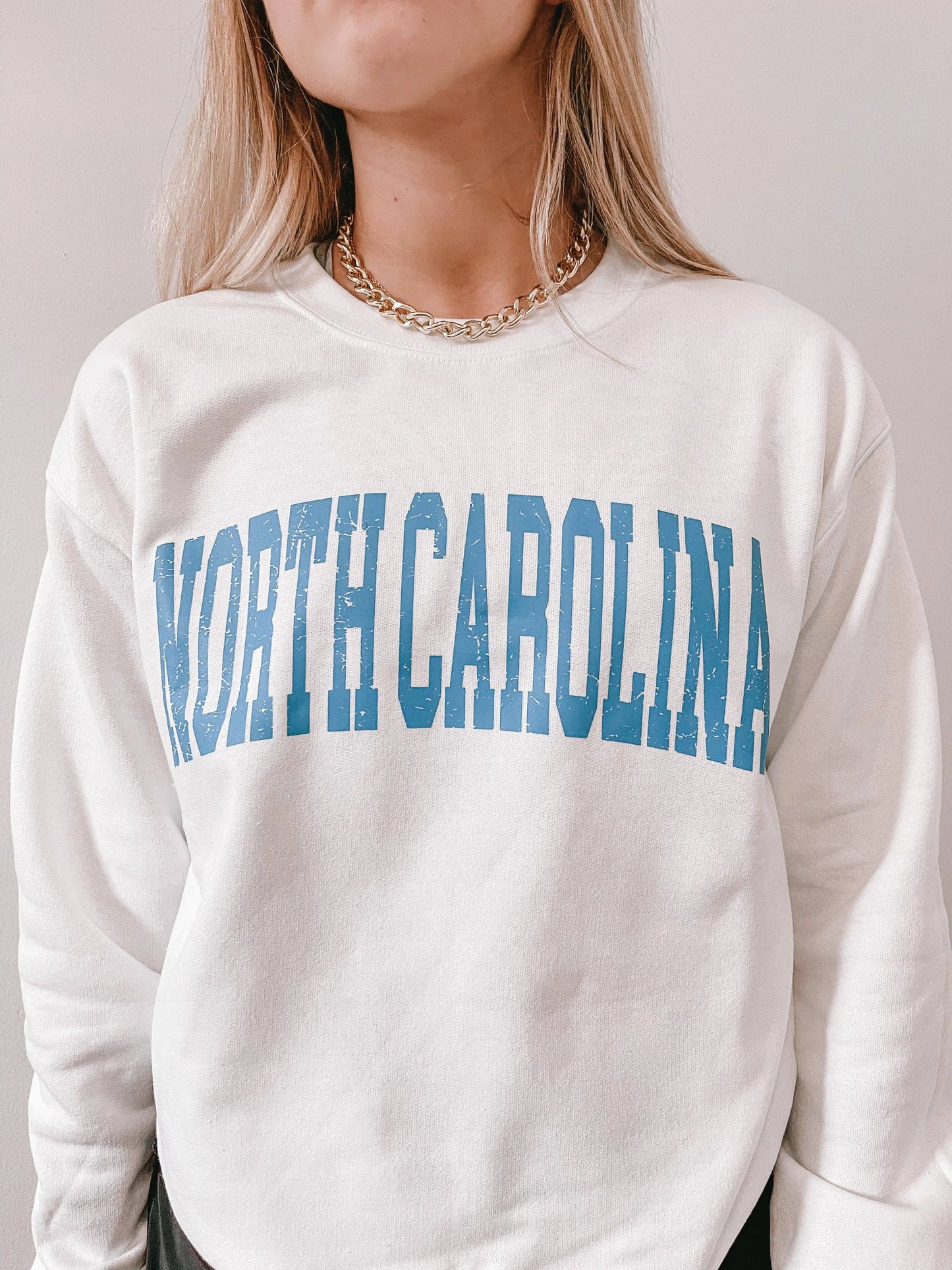 North Carolina Crewneck - JEWELS KENNEDY DESIGNS