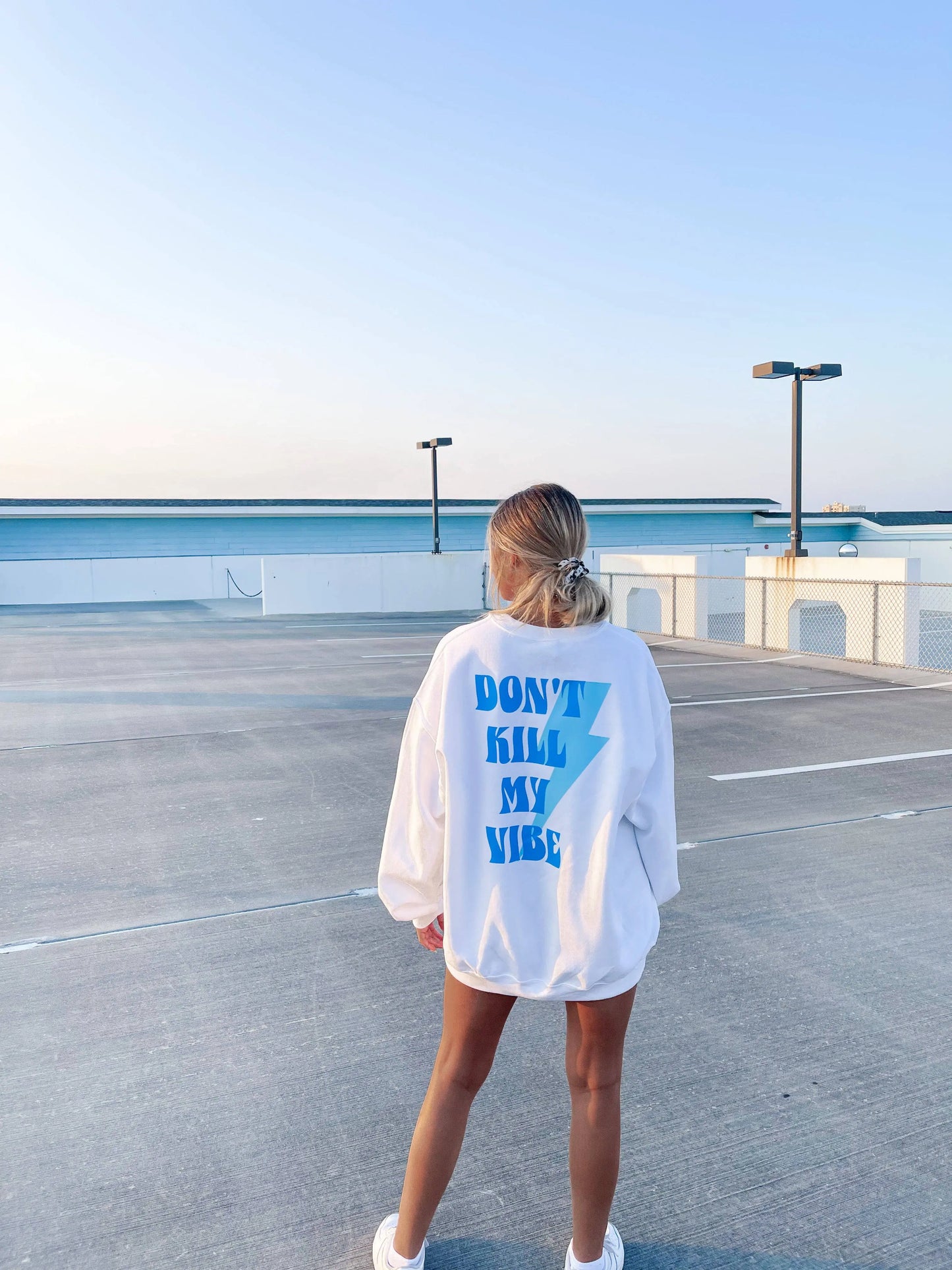 DON’T KILL MY VIBE CREWNECK - JEWELS KENNEDY DESIGNS