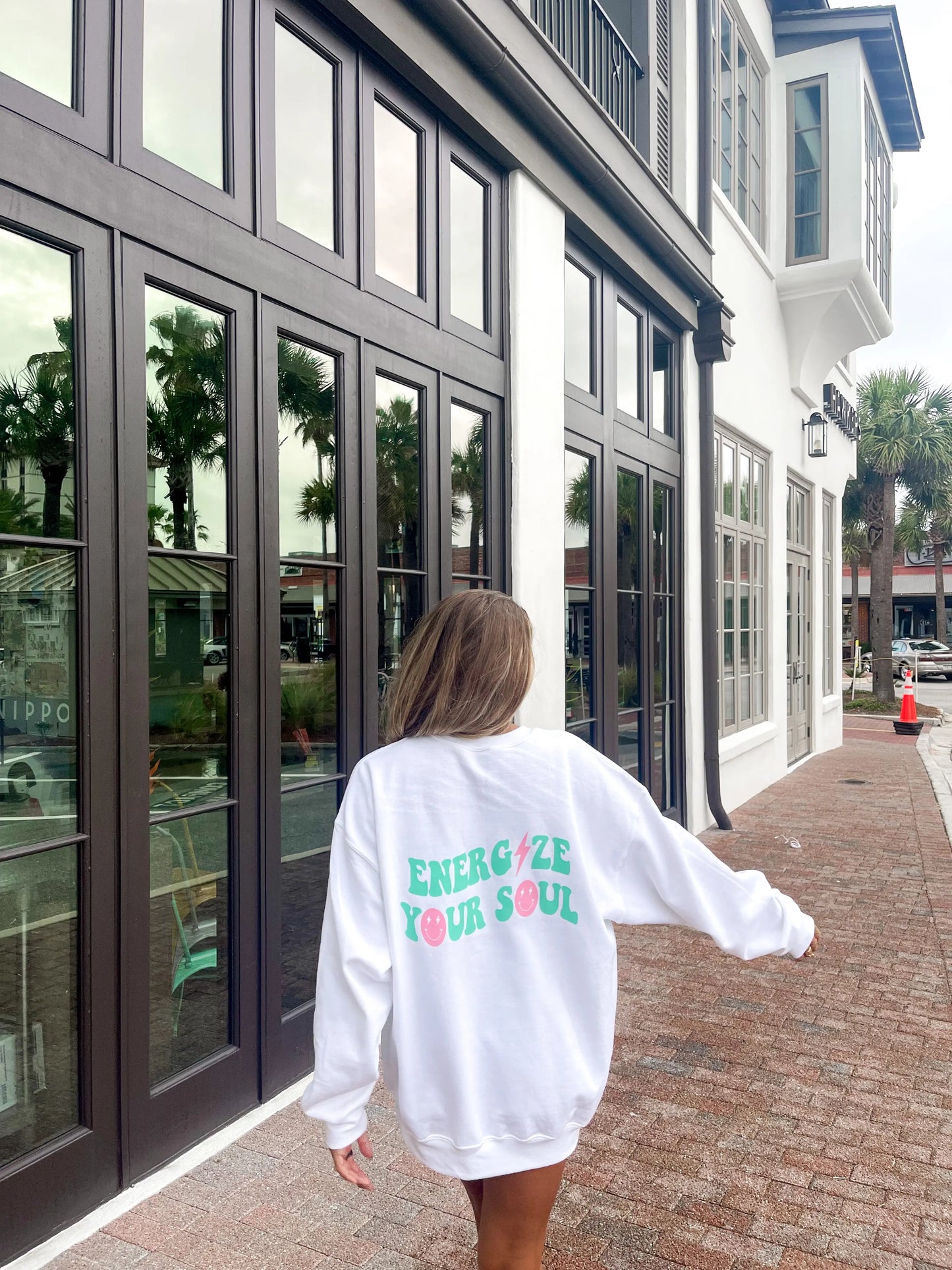 ENERGIZE YOUR SOUL CREWNECK - Jewels Kennedy Designs