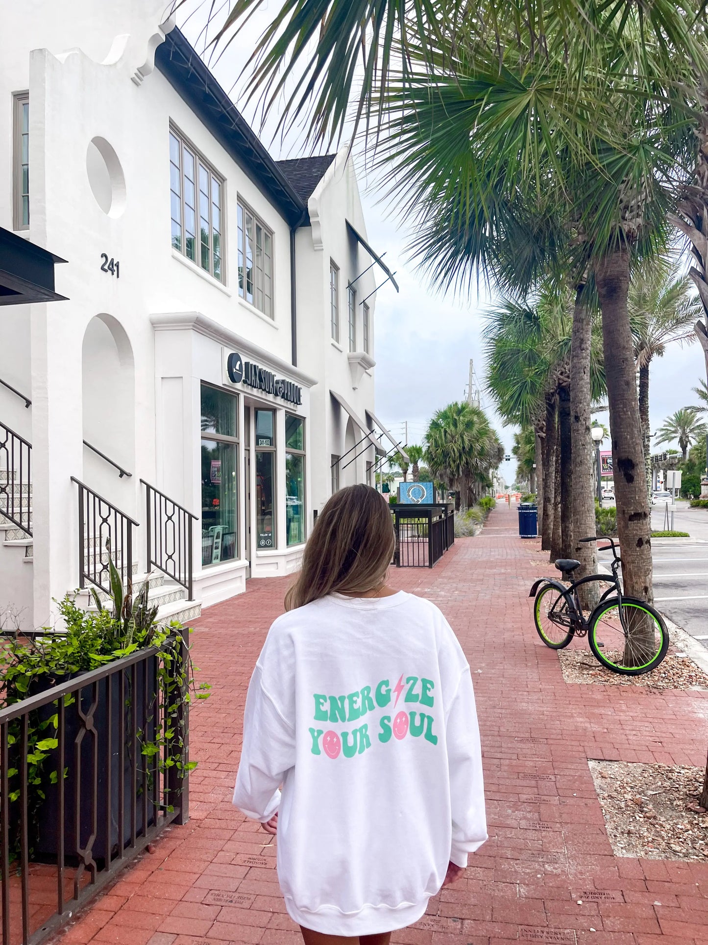 ENERGIZE YOUR SOUL CREWNECK - Jewels Kennedy Designs