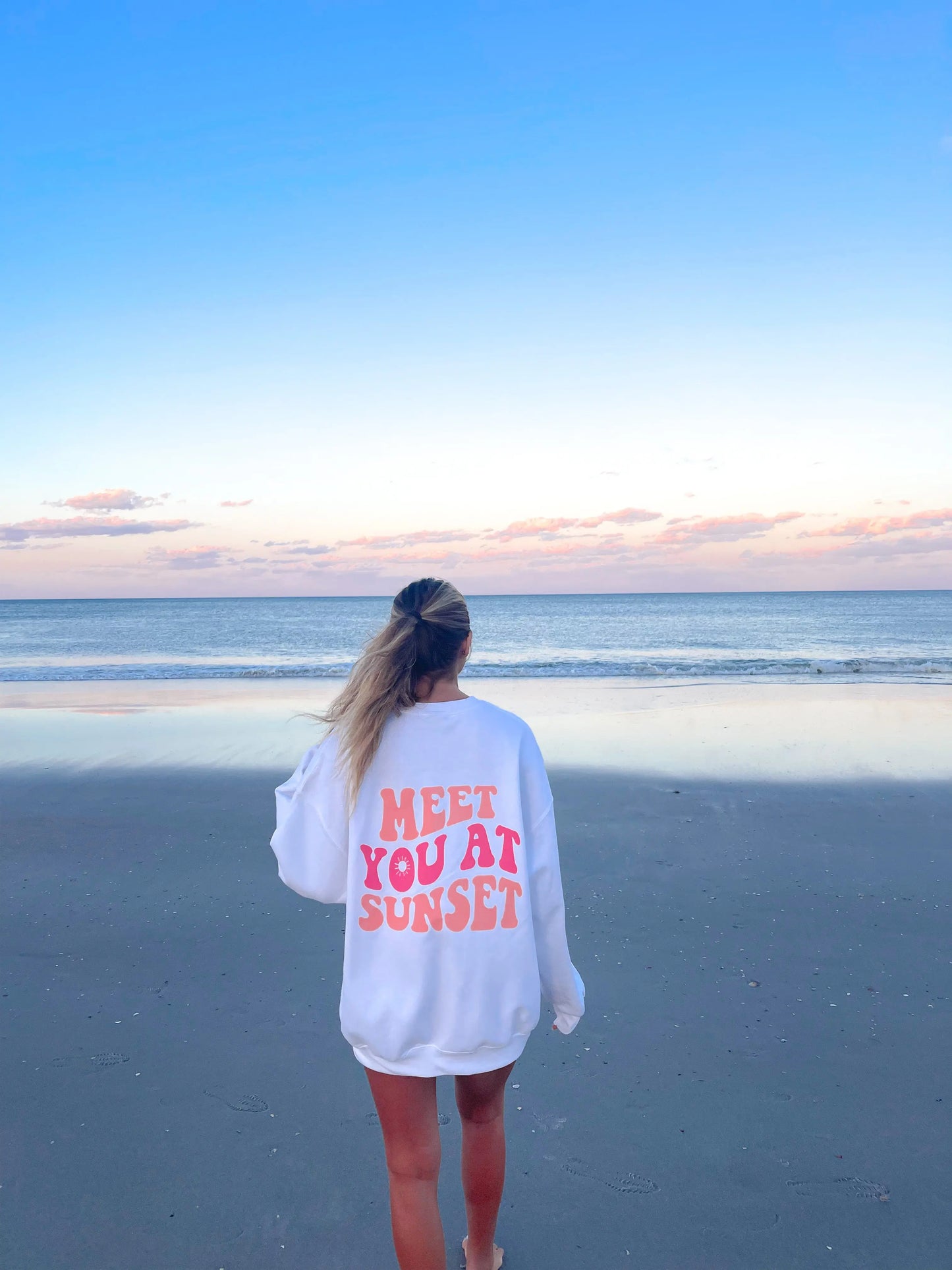 MEET YOU AT SUNSET CREWNECK - Jewels Kennedy Designs