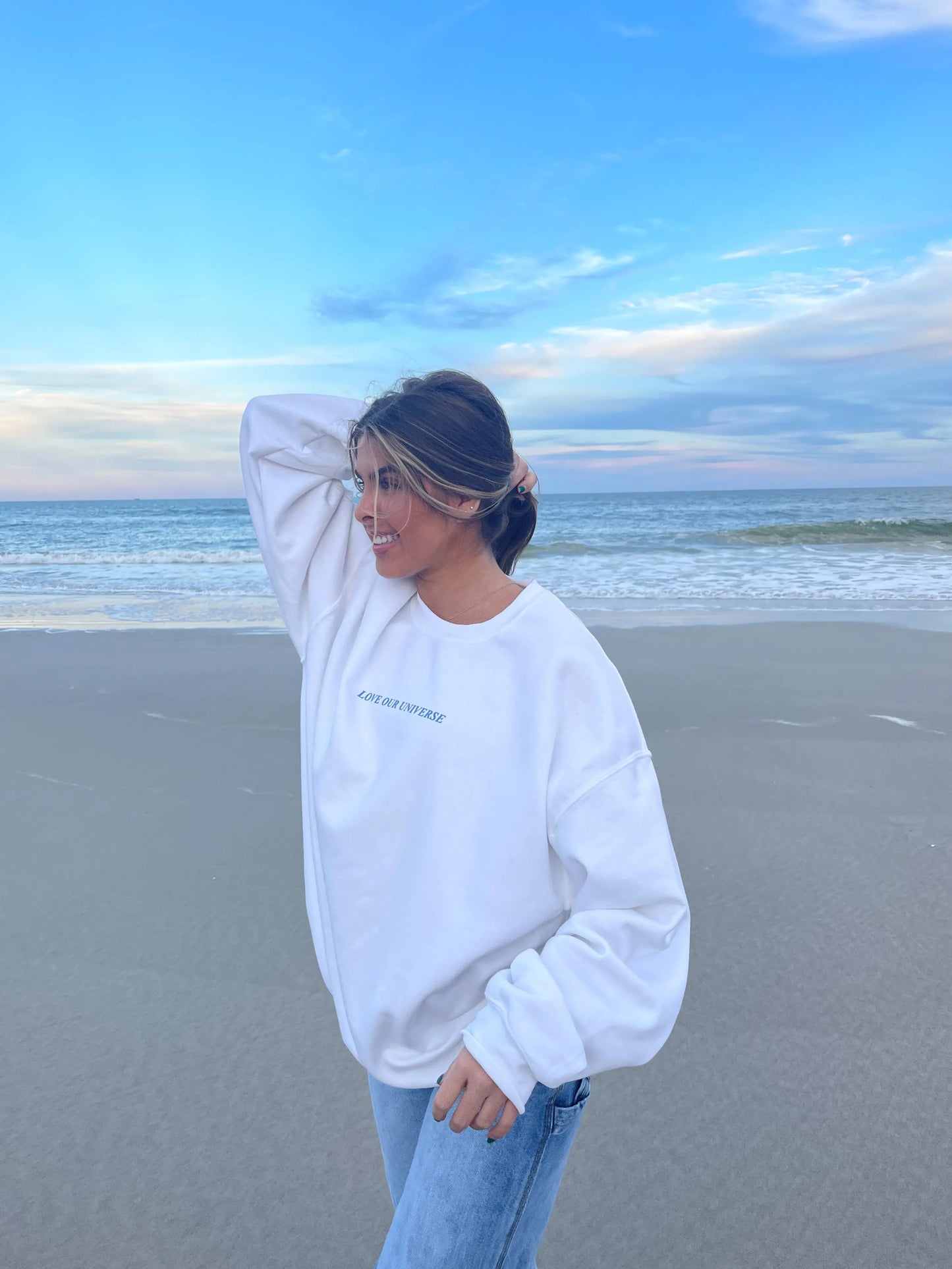 LOVE OUR UNIVERSE CREWNECK - Jewels Kennedy Designs