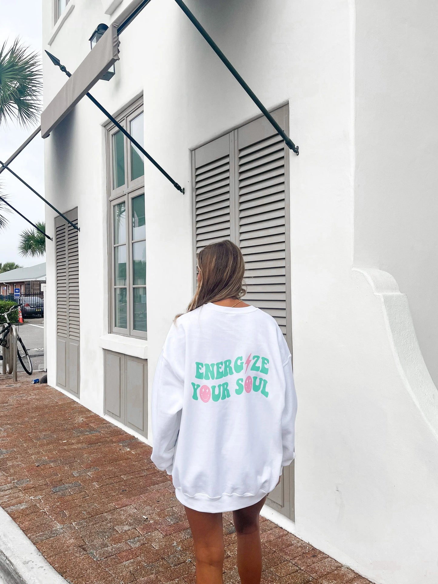 ENERGIZE YOUR SOUL CREWNECK - Jewels Kennedy Designs