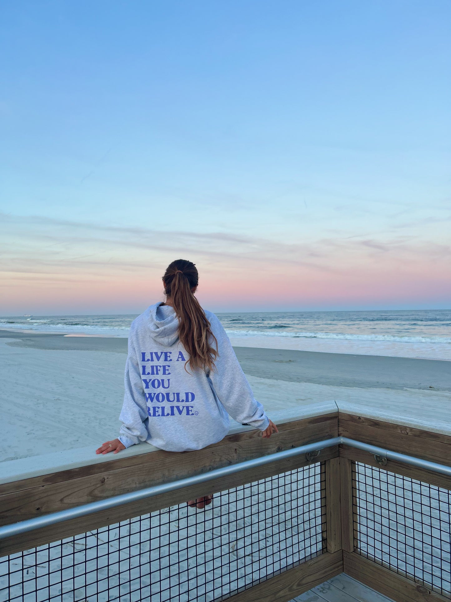 LIVE A LIFE YOU WOULD RELIVE HOODIE
