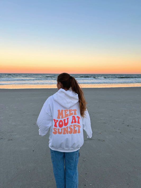 MEET YOU AT SUNSET HOODIE
