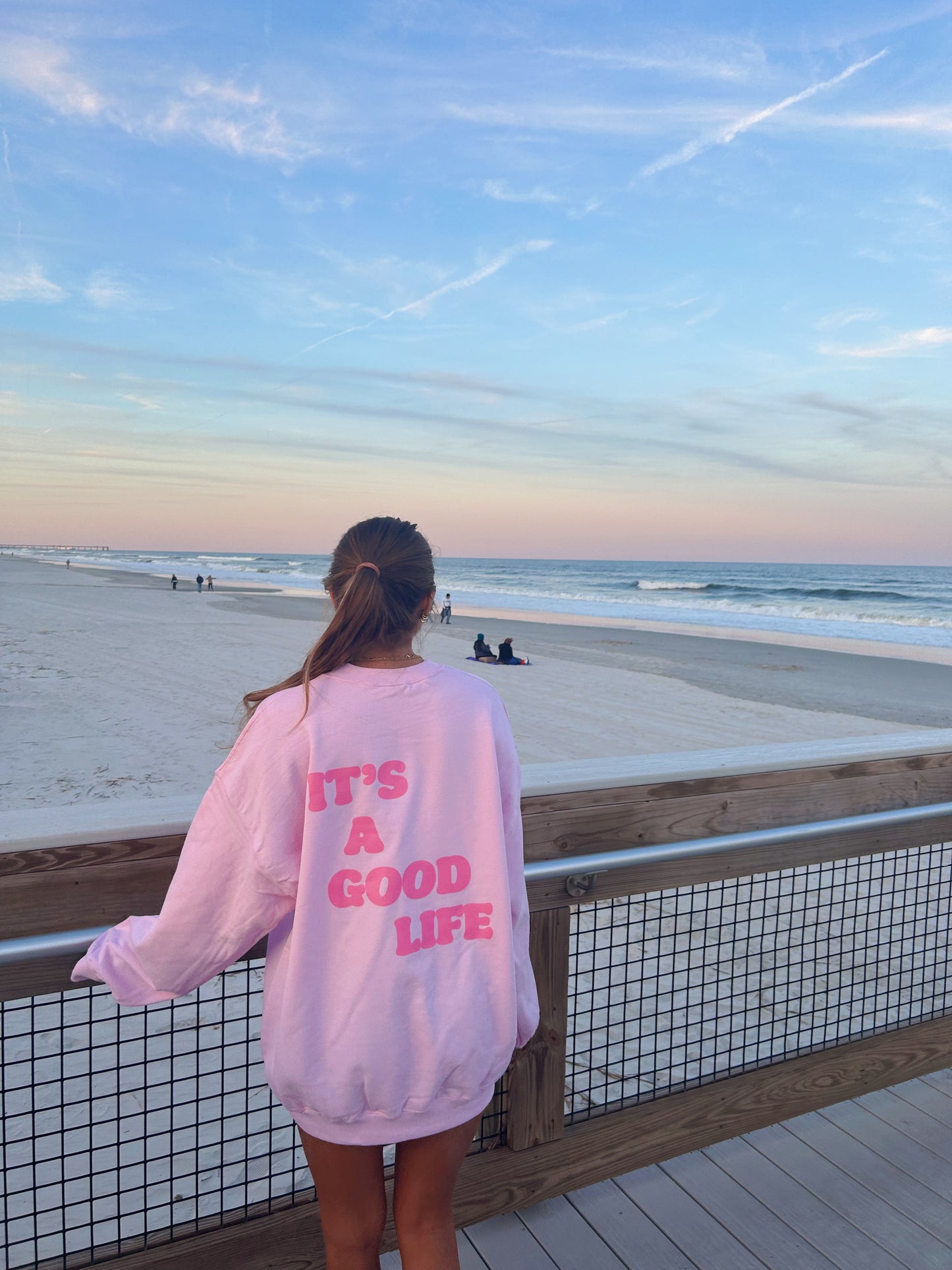 IT’S A GOOD LIFE CREWNECK