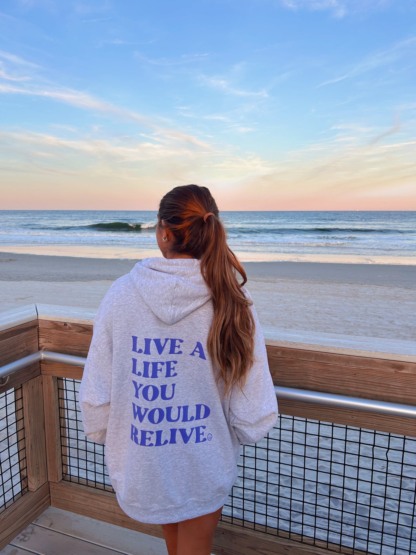 LIVE A LIFE YOU WOULD RELIVE HOODIE