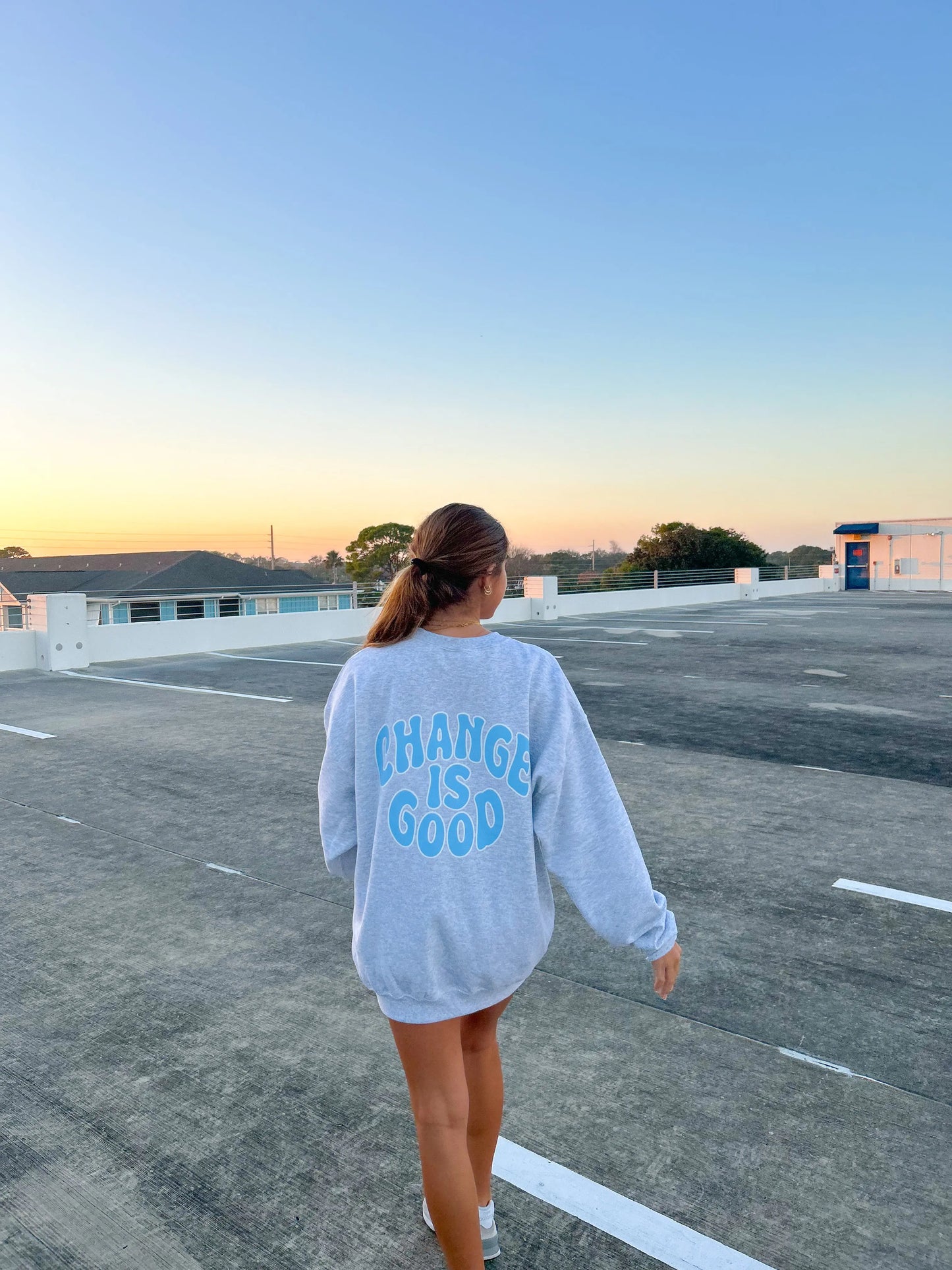 CHANGE IS GOOD CREWNECK Jewels Kennedy Designs