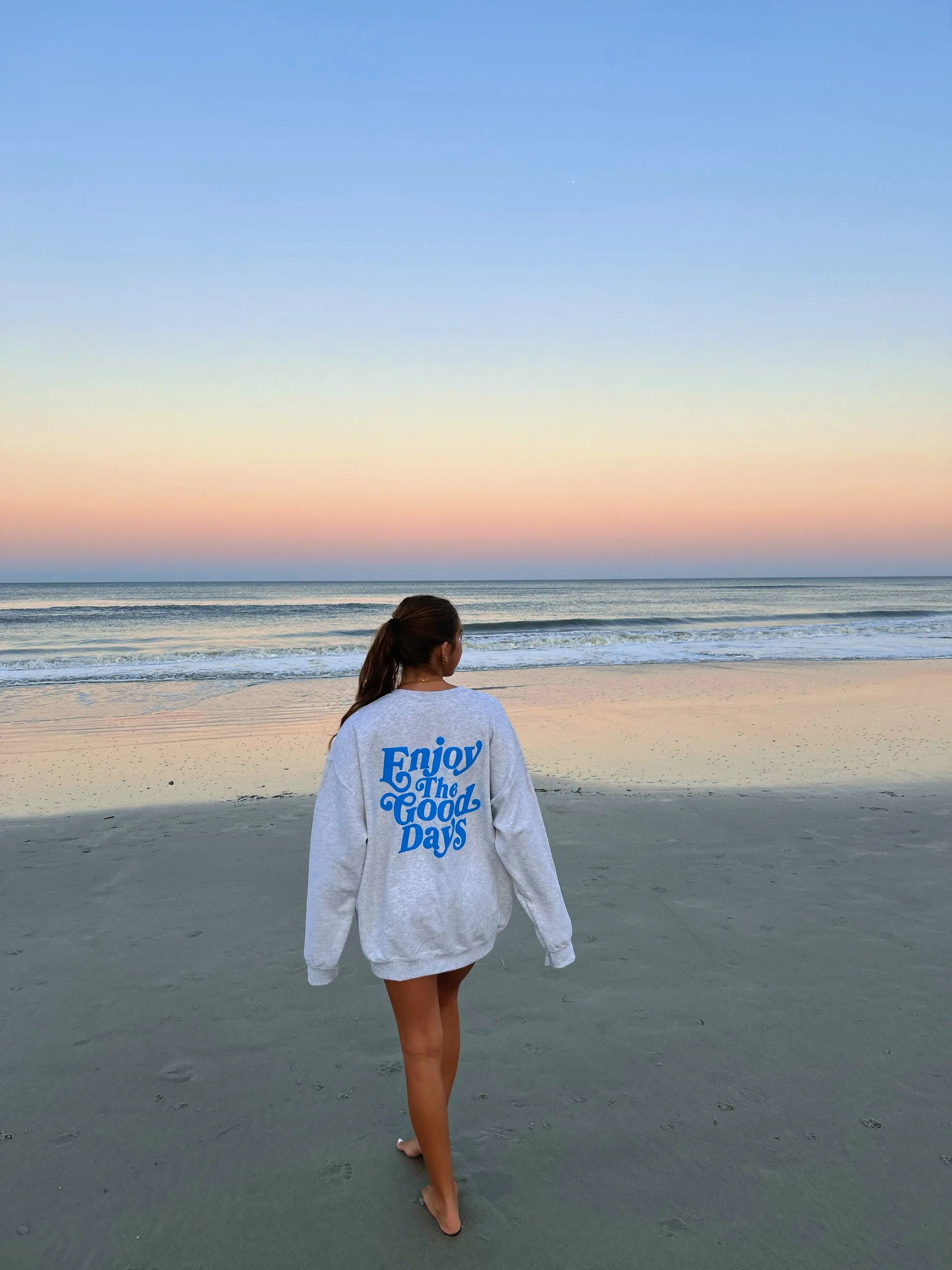 ENJOY THE GOOD DAYS CREWNECK Jewels Kennedy Designs