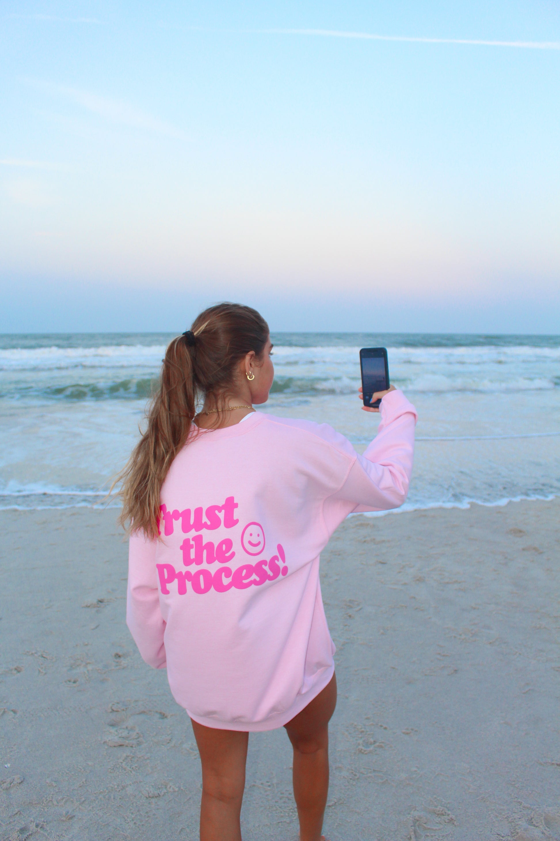 TRUST THE PROCESS CREWNECK - Jewels Kennedy Designs