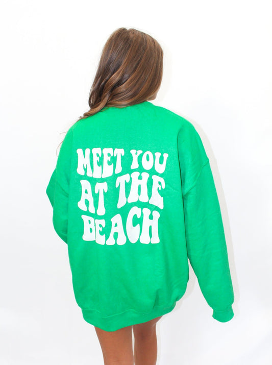MEET YOU AT THE BEACH CREWNECK
