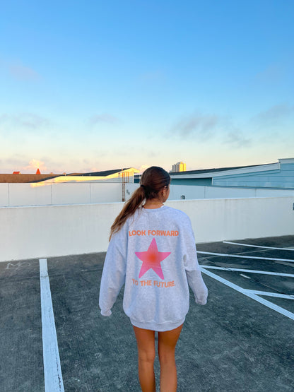 LOOK FORWARD TO THE FUTURE CREWNECK