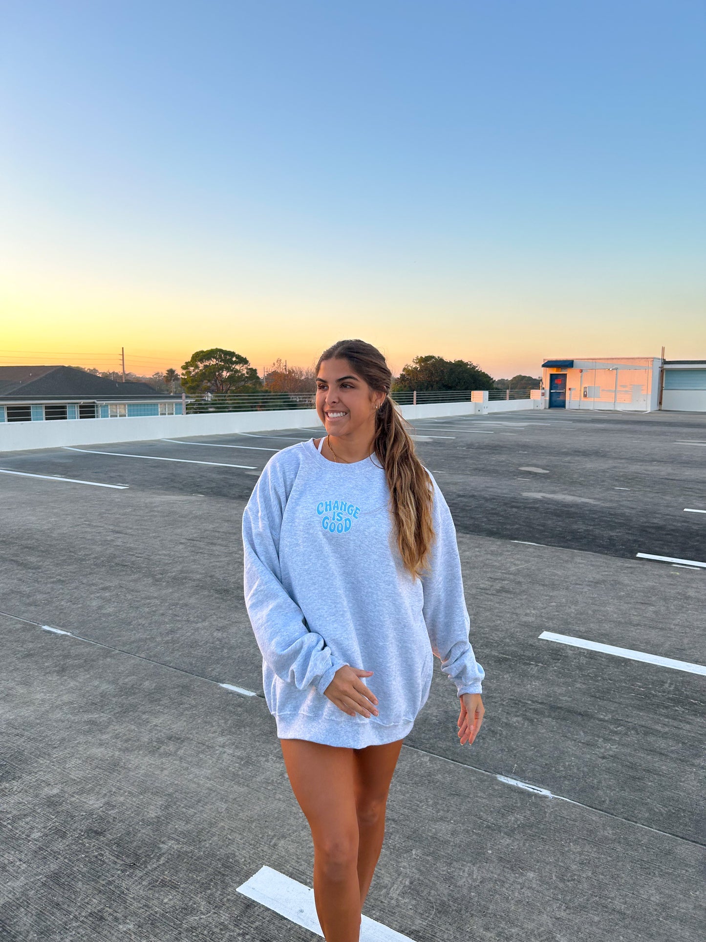 CHANGE IS GOOD CREWNECK