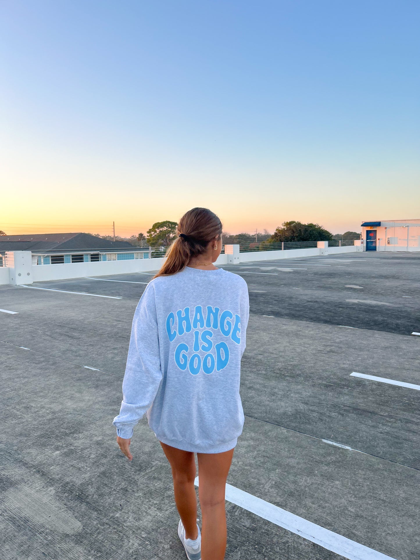 CHANGE IS GOOD CREWNECK