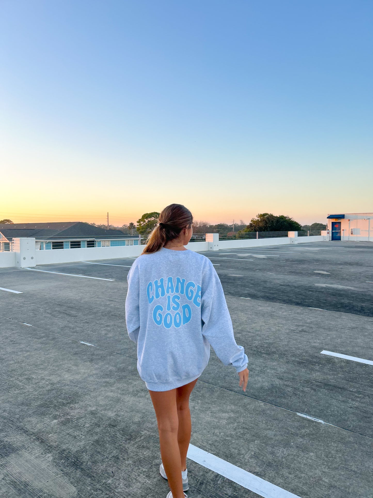 CHANGE IS GOOD CREWNECK