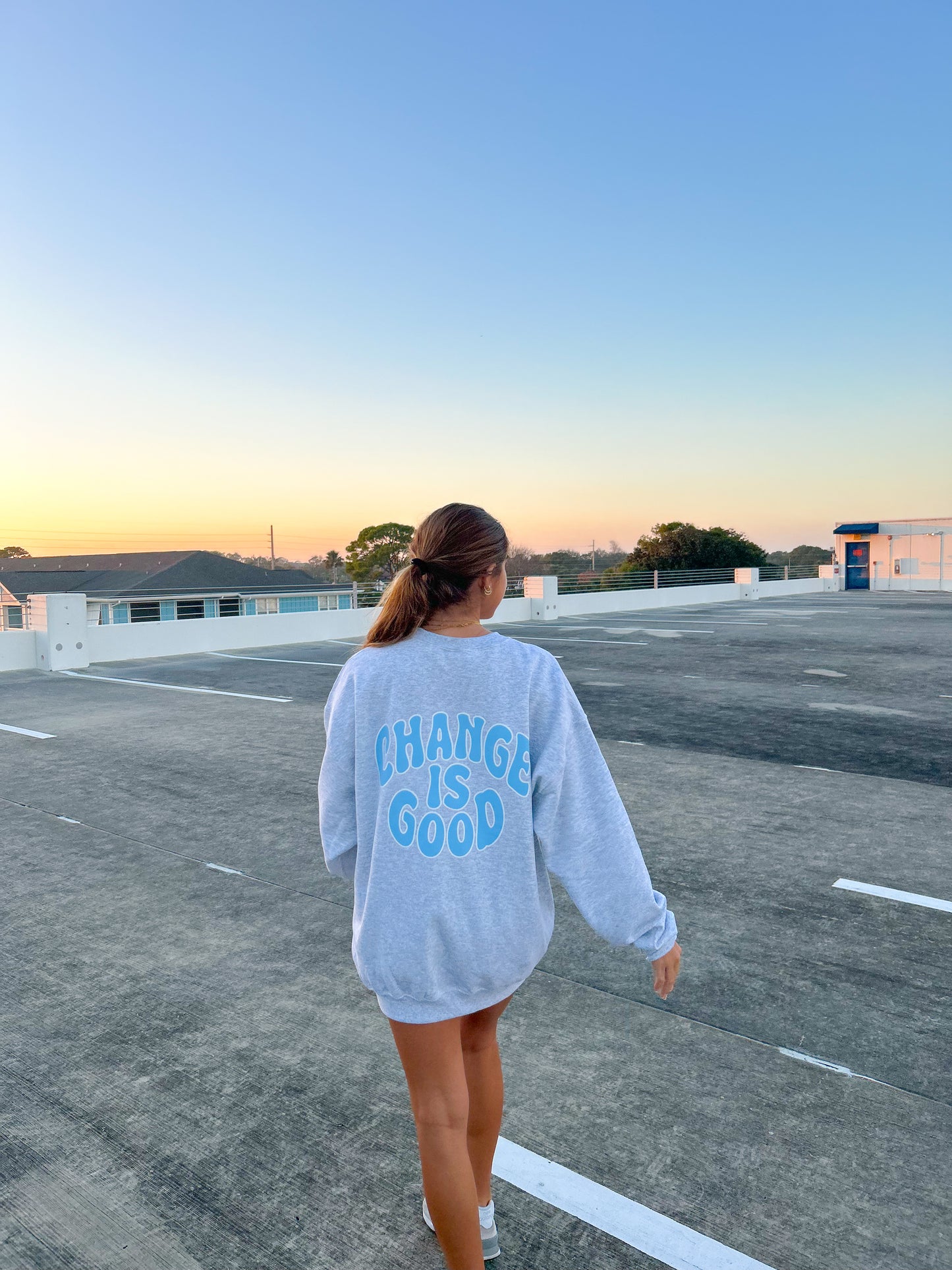 CHANGE IS GOOD CREWNECK