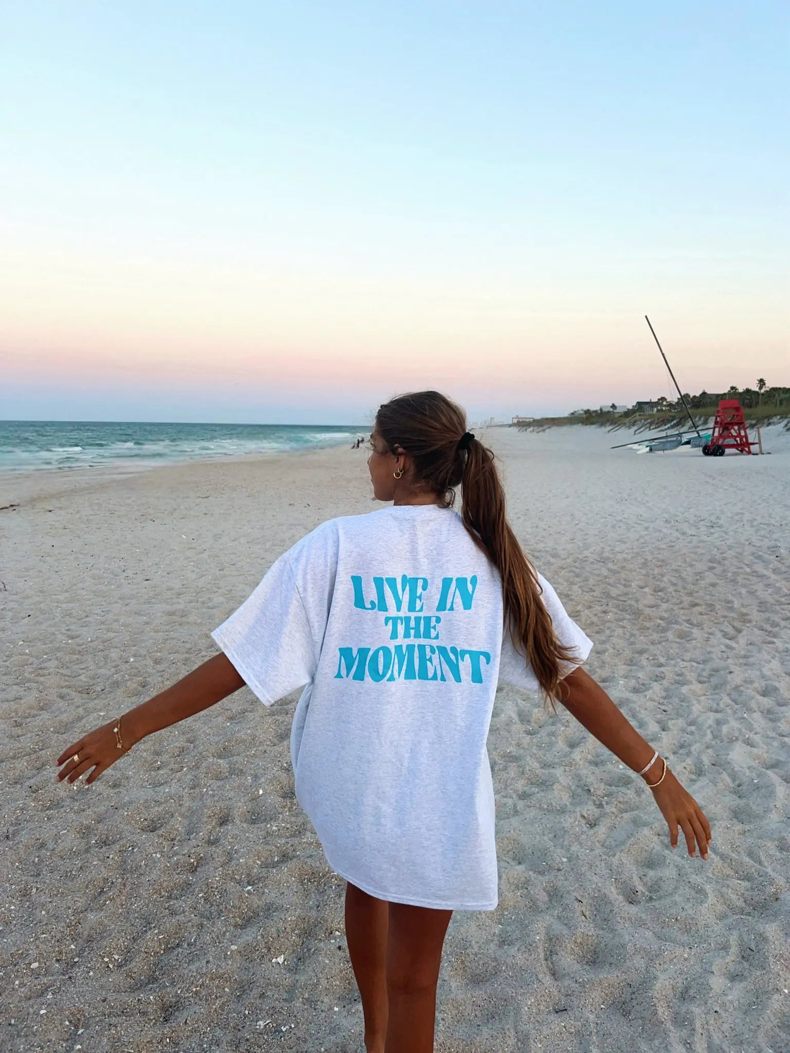 LIVE IN THE MOMENT SHIRT Jewels Kennedy Designs