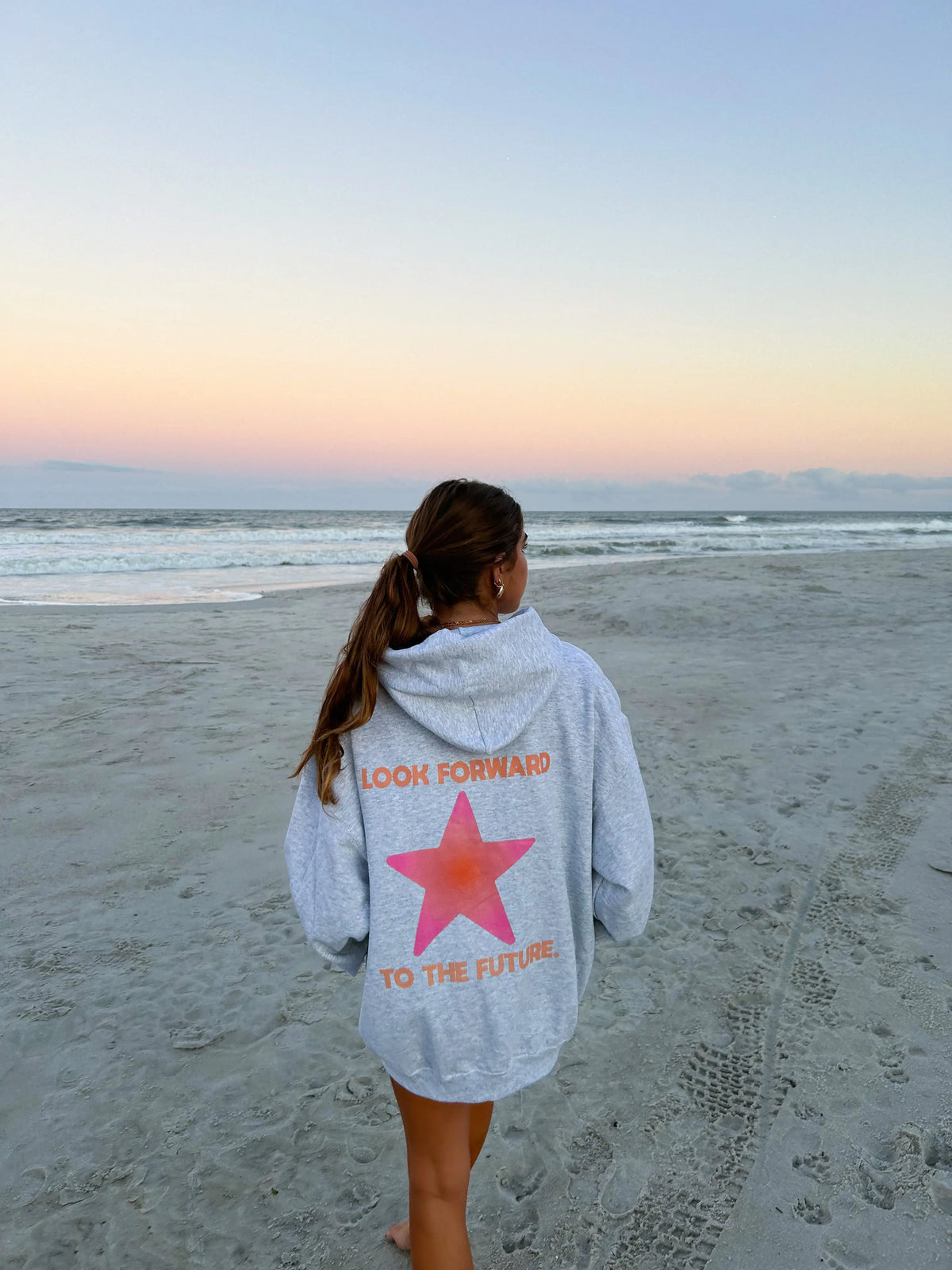 LOOK FORWARD TO THE FUTURE HOODIE Jewels Kennedy Designs