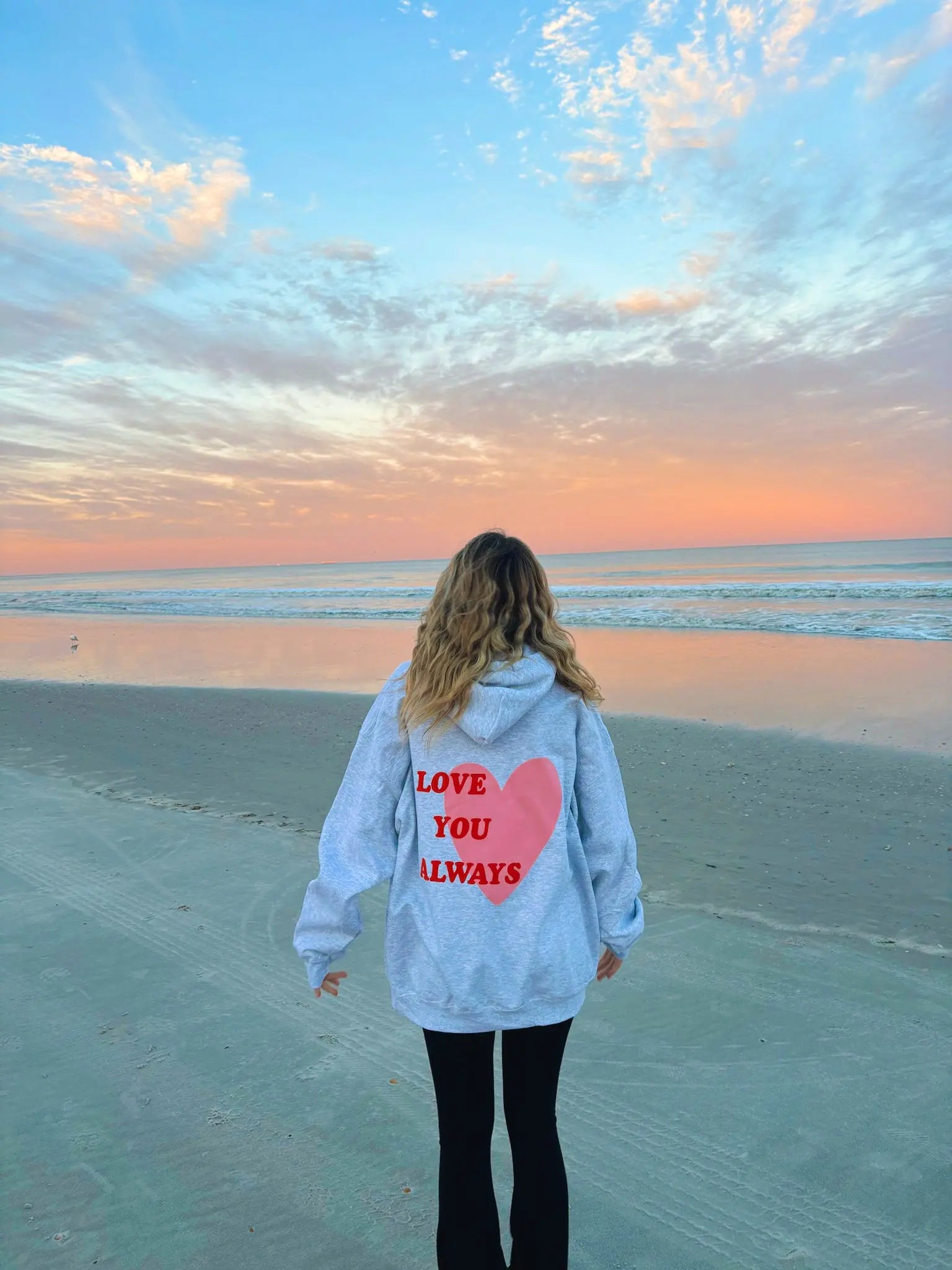 LOVE YOU ALWAYS HOODIE Jewels Kennedy Designs