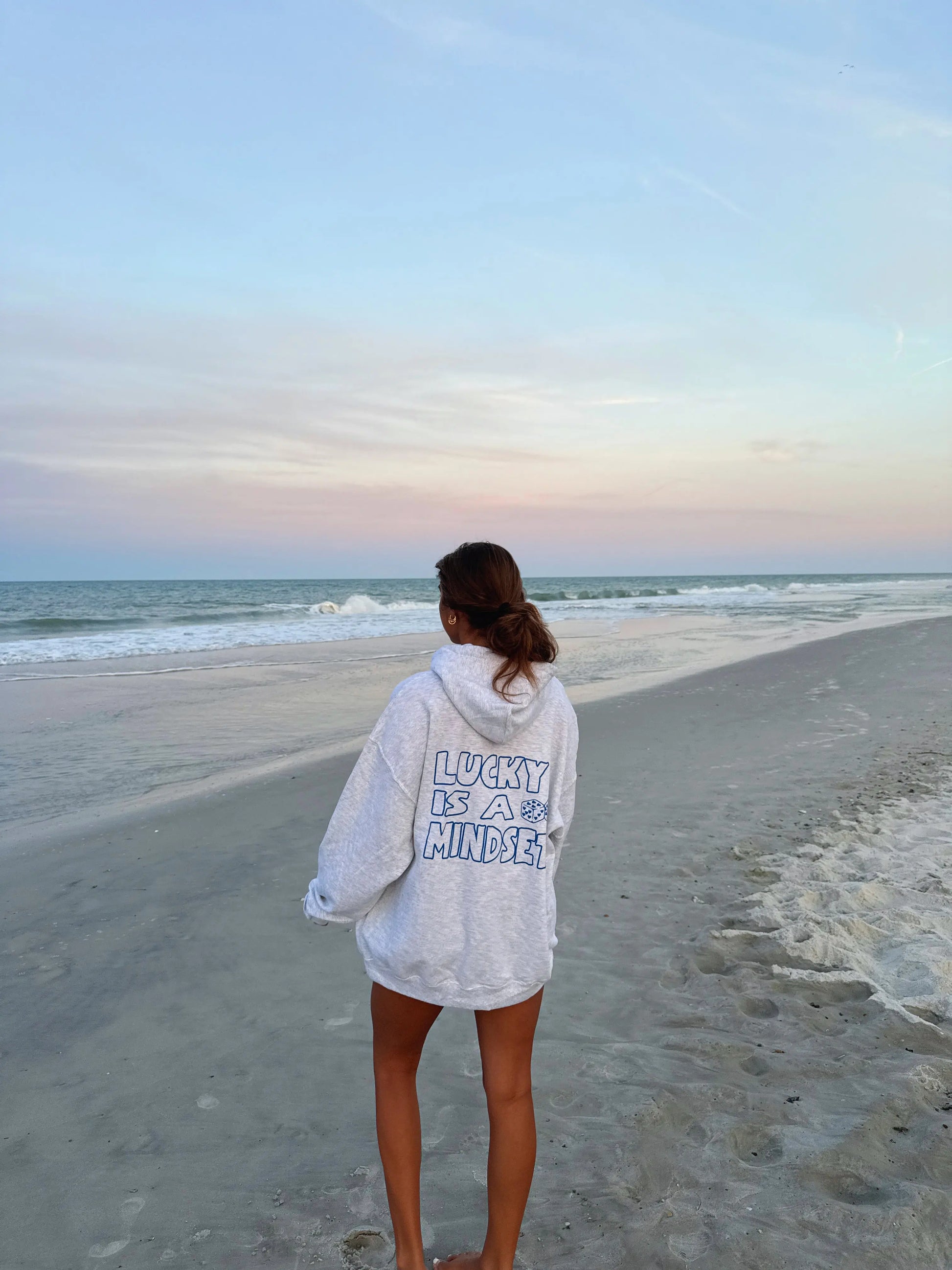 LUCKY IS A MINDSET HOODIE Jewels Kennedy Designs