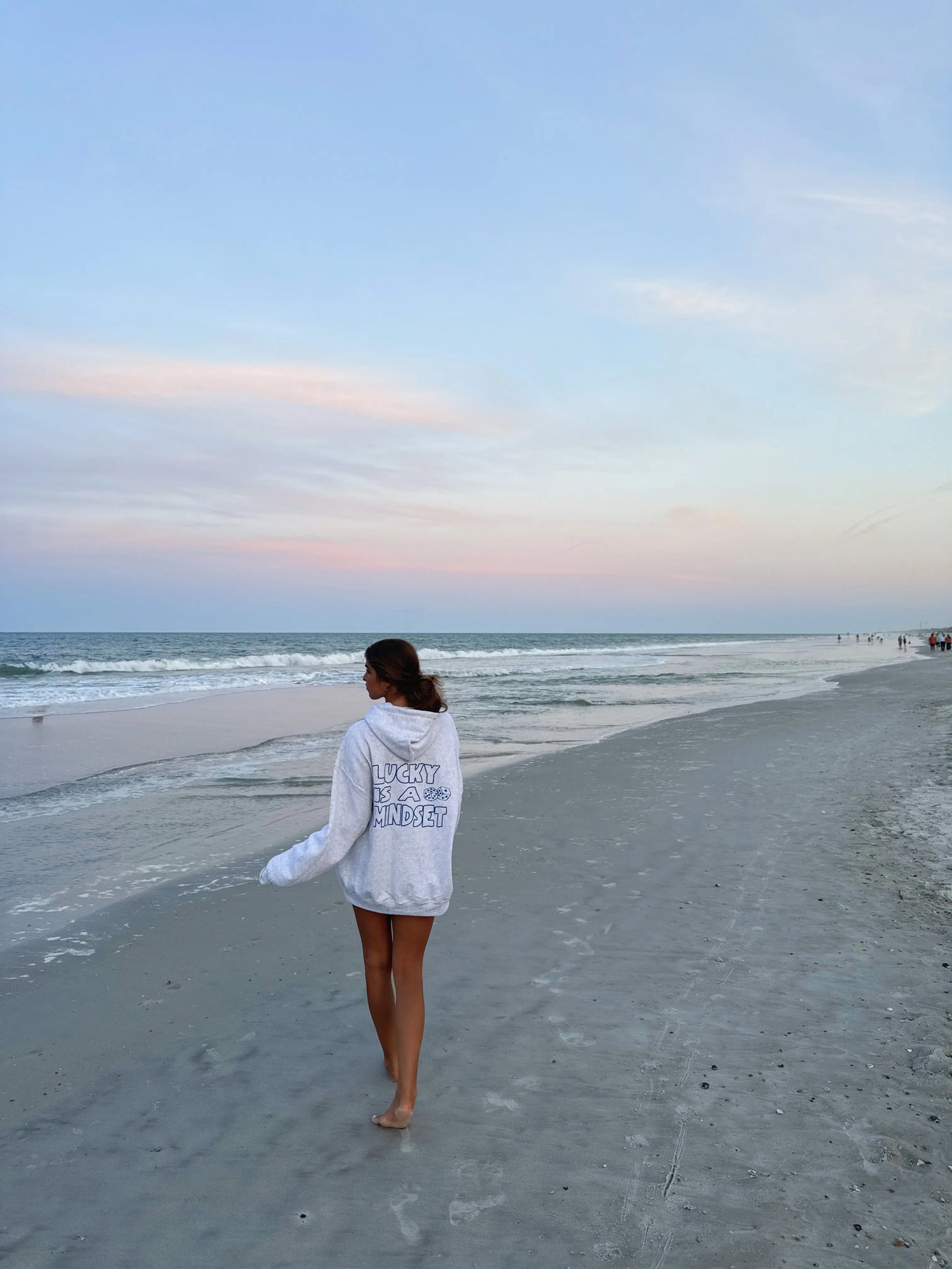 LUCKY IS A MINDSET HOODIE Jewels Kennedy Designs
