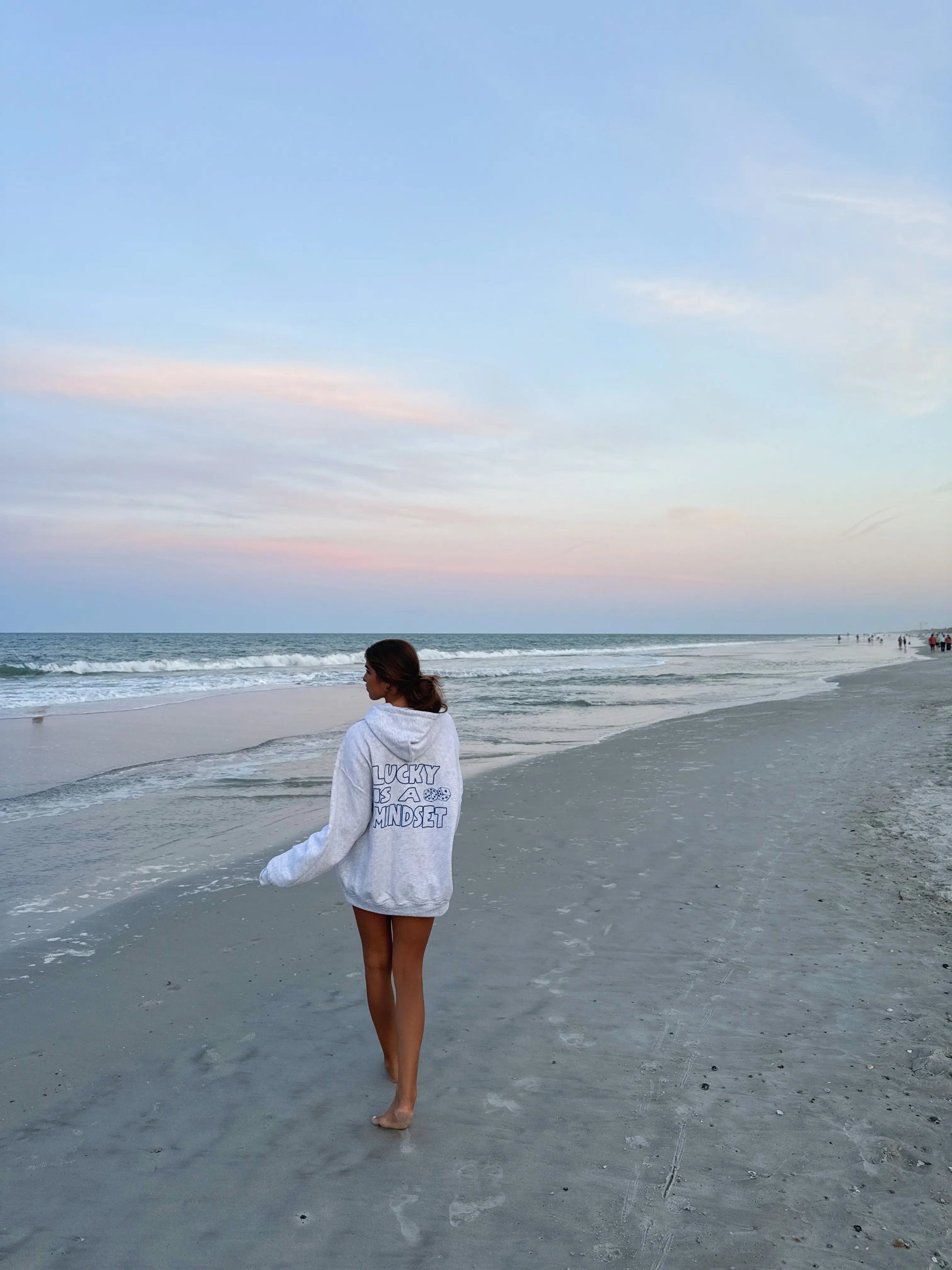 LUCKY IS A MINDSET HOODIE Jewels Kennedy Designs