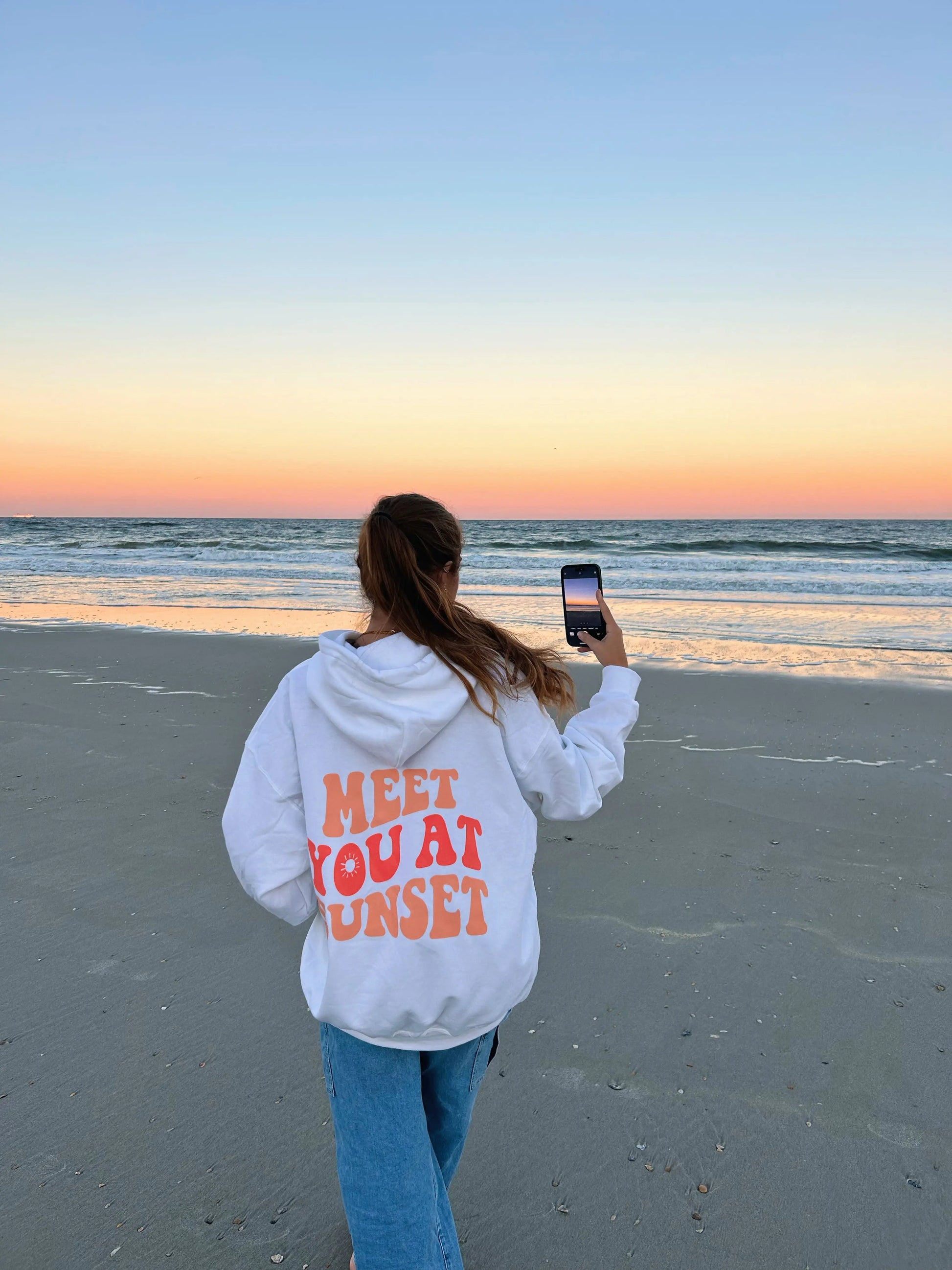 MEET YOU AT SUNSET HOODIE Jewels Kennedy Designs