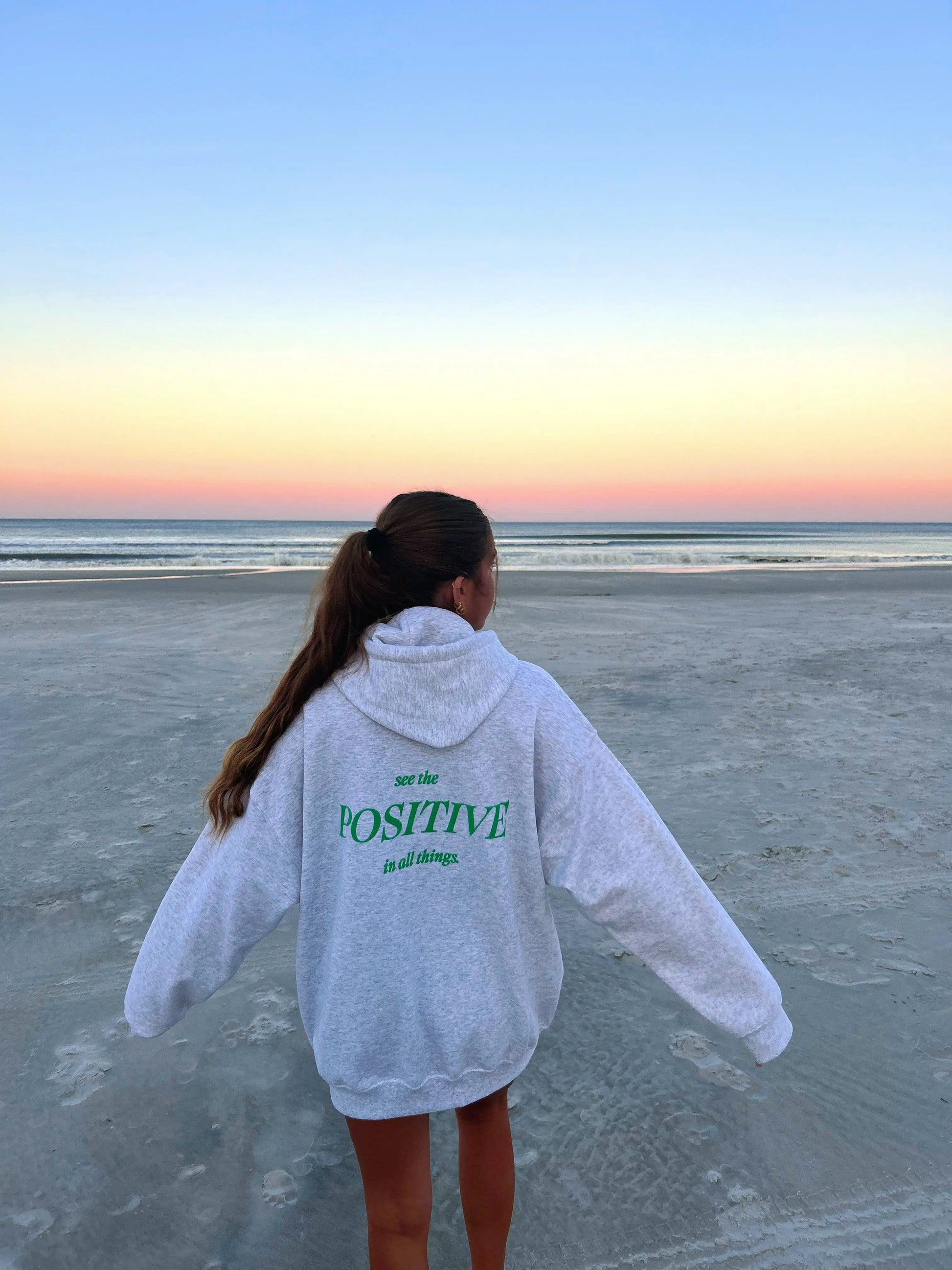 SEE THE POSITIVE HOODIE Jewels Kennedy Designs