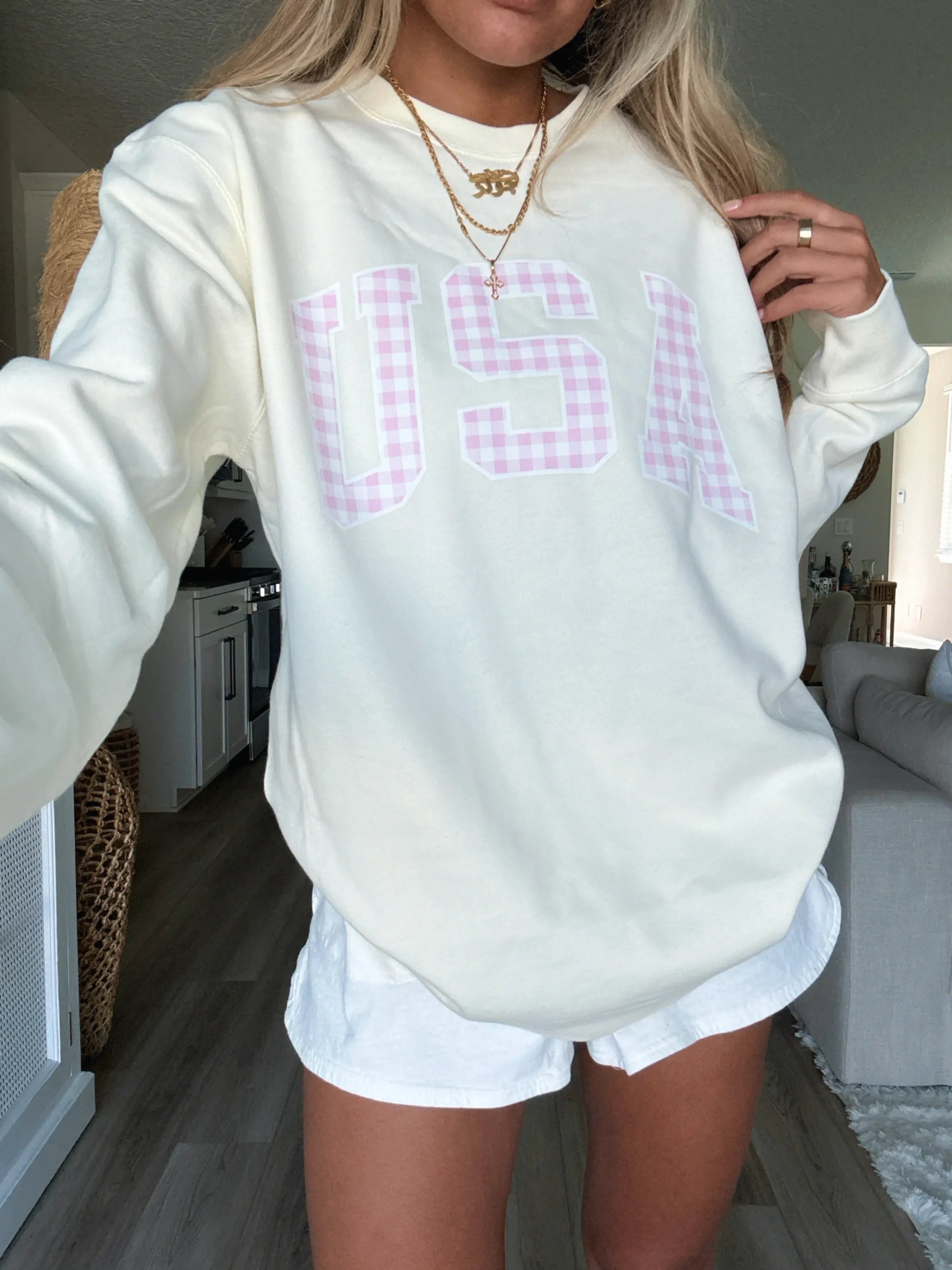 USA SWEATSHIRT - Jewels Kennedy Designs