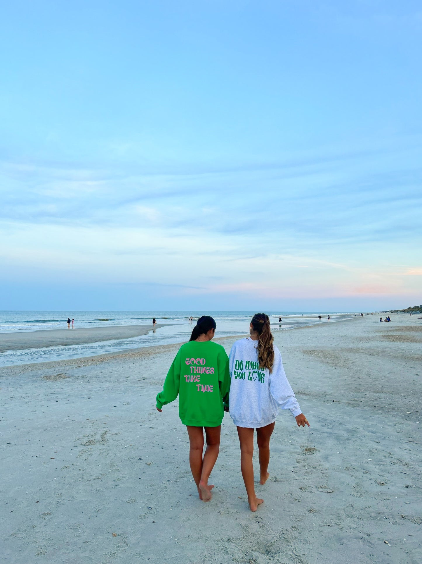 GOOD THINGS TAKE TIME CREWNECK